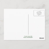 ポーレーズアイランドフォギーモーニングポストカード ポストカード (裏面)