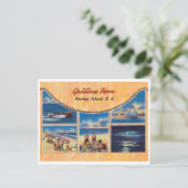 ポーレーズアイランドヴィンテージからの挨拶 ポストカード (スタンド正面)