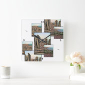 ポーロクトリプチ スクエア壁時計 (ホーム)