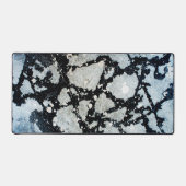 ポーロックスタイルシンドコンクリートロフトグレモダンー デスクマット (正面)