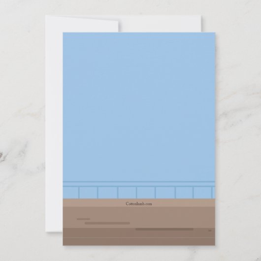 ポーロマッチ 招待状 (裏面)