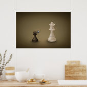 ポーンが女王を迎える ポスター (キッチン)