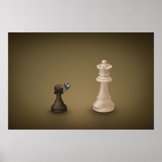 ポーンが女王を迎える ポスター (正面)