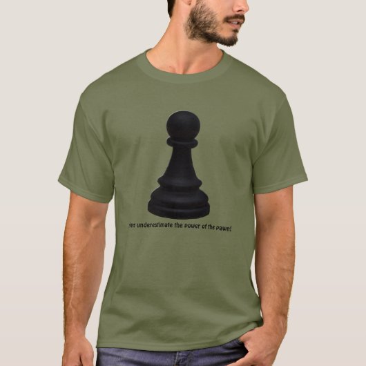 ポーンの力!ポーンチェスピース Tシャツ (正面)