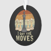 ポーンキングチェス姿チェスチェス オーナメント (正面)