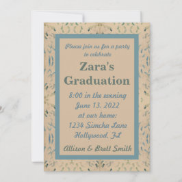 ポーントーン卒業招待状 招待状