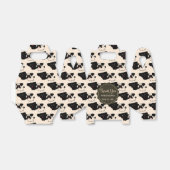 ポーンパーソナライズされたブラックポーズウィーゲーブルボックス フェイバーボックス (折り畳みなし)