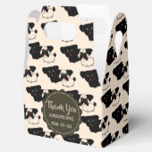 ポーンパーソナライズされたブラックポーズウィーゲーブルボックス フェイバーボックス (オープン)