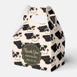 ポーンパーソナライズされたブラックポーズウィーゲーブルボックス フェイバーボックス