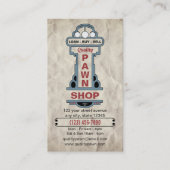 ポーン店 名刺 (正面)