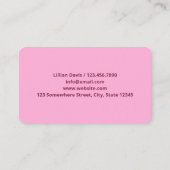 ポーン店 名刺 (裏面)