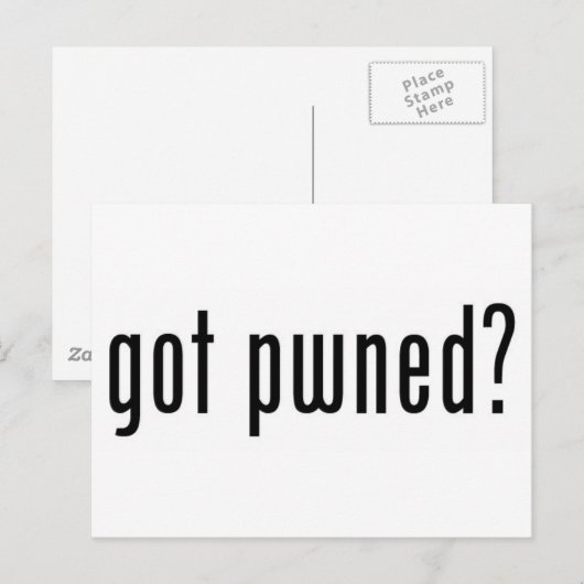 ポーン得ド？ ポストカード (正面/裏面)