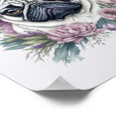 ポーン水カラーフローラ ポスター (角)