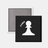 ポーン・チェス・ピース マグネット (正面/裏面)