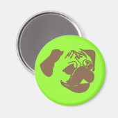 ポーン・パグ・マグネット マグネット (正面/裏面)