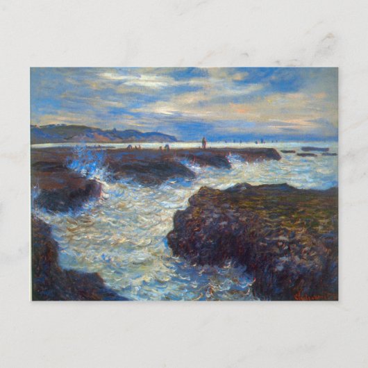 ポーヴィルバイクロードモネ ポストカード (正面)