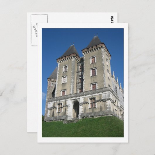 ポー城 ポストカード (正面/裏面)