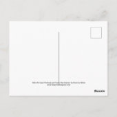 ポー恋しく思トランドファイアボートとカスコベイフェリー ポストカード (裏面)