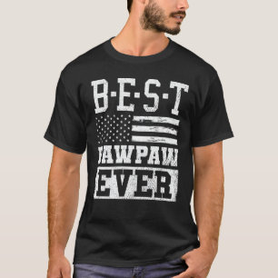 ポー最高のポーアーアウス国旗じいちゃんの父の日の贈り物 Tシャツ