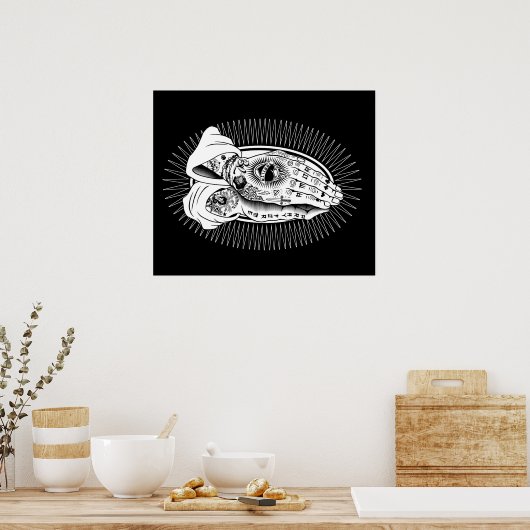 ポー祈ス4名 ポスター (キッチン)