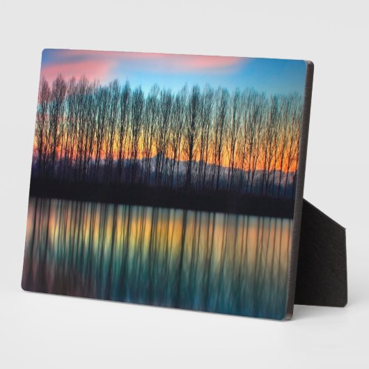 ポー銀行 |ピエモンテ・イタリア フォトプラーク (側面)