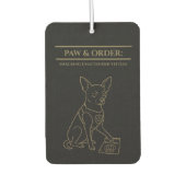 ポー&オーダー: SUVチワワつるのエアーフレッシュナー カーエアーフレッシュナー (正面)