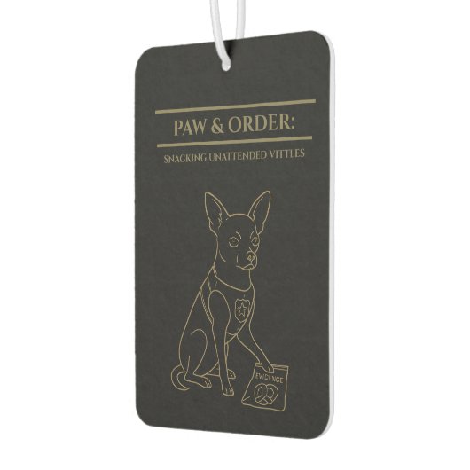 ポー&オーダー: SUVチワワつるのエアーフレッシュナー カーエアーフレッシュナー (左)