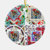 ポー・ガロ・デ・バルセロス セラミックオーナメント (正面)