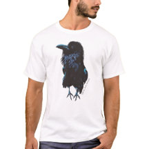 ポー・ザ・レイヴンTシャツ