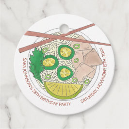 ポー・ショウ！ベトナムスープおもしろい誕生日パーティー フェイバータグ