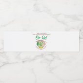 ポー・ショウ！ベトナムスープおもしろい誕生日パーティー ペットボトルラベル (シングルラベル)