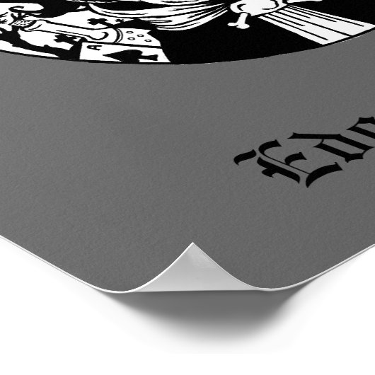 ポー ポスター (角)