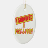 ポ生き延びッタパテだ セラミックオーナメント (右)