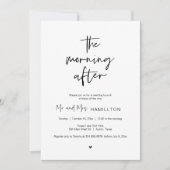 ポ結婚ストのブランチ 招待状 (正面)