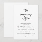 ポ結婚ストのブランチ 招待状 (正面/裏面)