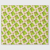 マсンガのカエル ラッピングペーパー (フラット)