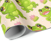 マсンガのカエル ラッピングペーパー (ロールコーナー)