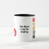 マおもしろいマママNo Bruh マグカップ (中央)