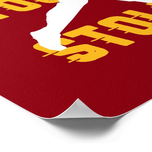 マおもしろいラソランニングンジョギングトレーニングエクササイズ ポスター (角)