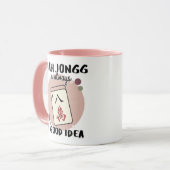 マおもしろいー・ジョング マグカップ (正面左)