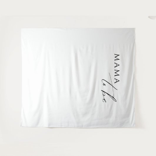 マお洒落マ男女兼用を背景に タペストリー (正面(横))