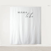 マお洒落マ男女兼用を背景に タペストリー (正面)