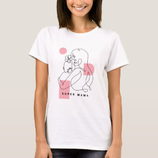 マすごいマモダン抽象デザイン Tシャツ