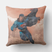 マすごいン – 赤 クッション (裏面)