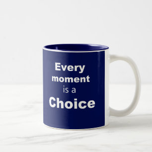 マやる気を起こさせるグ-青- "Every Moment" ツートーンマグカップ
