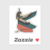 マアト（エジプトの女神） シール (シート)