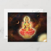 マアマハラクシュミデビラクスミ財宝の女神 ポストカード (正面/裏面)