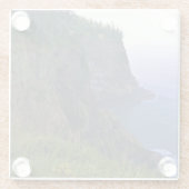 マアレス岬（オレゴン州沿岸部） ガラスコースター (裏面)