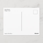 マアレス岬（オレゴン州沿岸部） ポストカード (裏面)