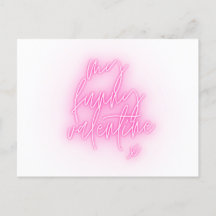 マイおもしろいバレンタインデー葉書